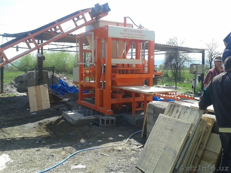 шлакоблочный станок джизак - Изображение #1, Объявление #1472228